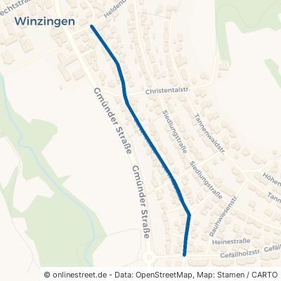 Gartenstraße Donzdorf Winzingen 