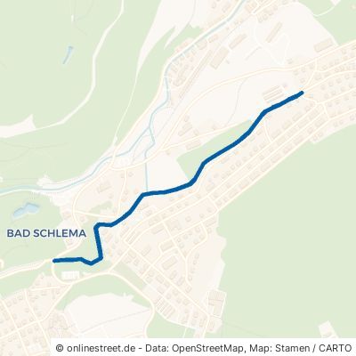 Floßgrabenweg Aue Niederschlema 
