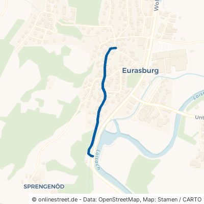 Hauptstraße Eurasburg Gasteig 