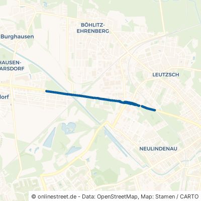 Merseburger Straße Leipzig Burghausen-Rückmarsdorf 