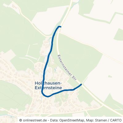 Lange Straße Horn-Bad Meinberg Holzhausen-Externsteine 