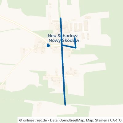Große Dorfstraße Märkische Heide Neu Schadow 