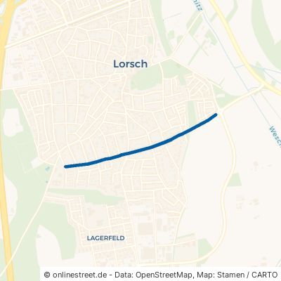 Friedensstraße Lorsch 