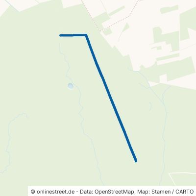 Das Lange Gestell Schermbeck Dämmerwald 