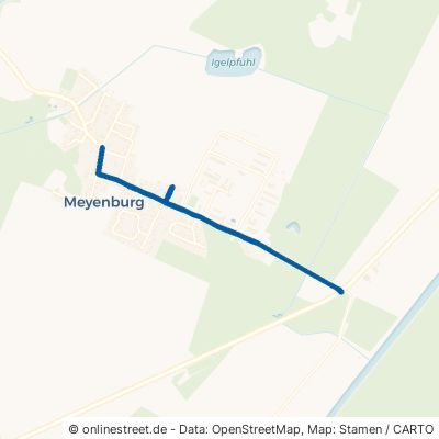 Schwedter Straße Berkholz-Meyenburg Passow/Wendemark 