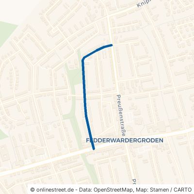Dirschauer Straße Wilhelmshaven Fedderwardergroden 