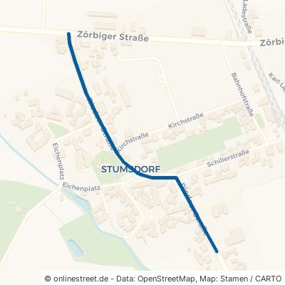 Riedaer Straße Zörbig Stumsdorf 