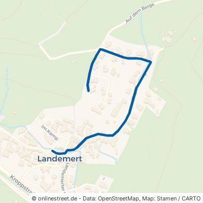 Kapellenweg Plettenberg Landemert 