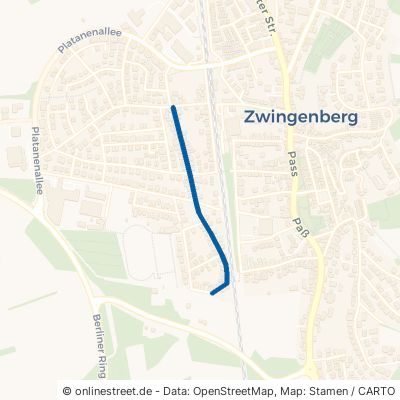 Bleichstraße Zwingenberg 