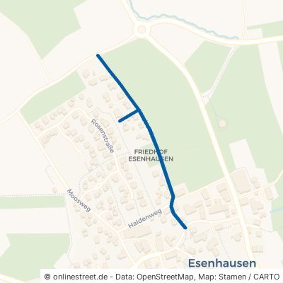 Hohe Mauer Wilhelmsdorf Esenhausen 
