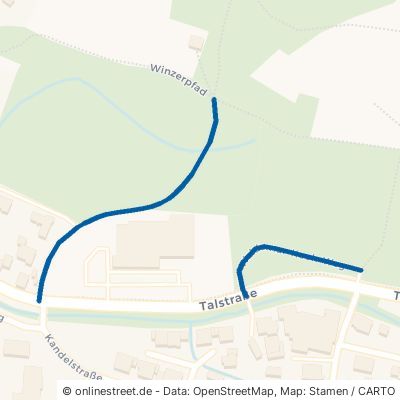Waldemar-Koch-Weg Glottertal Unterglottertal 