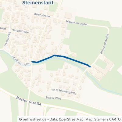 Bachweg Neuenburg am Rhein Steinenstadt 