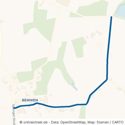 Bennier Straße Melle Bennien 