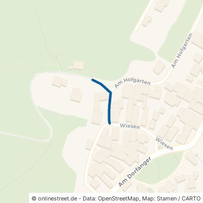 Eierbergweg Bad Staffelstein Wiesen 
