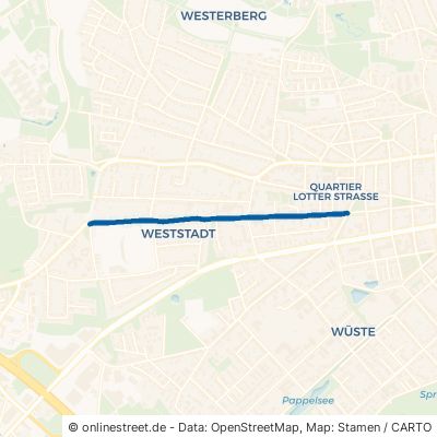 Ernst-Sievers-Straße Osnabrück Weststadt 
