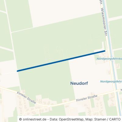 Grenzmoorweg Uplengen Neudorf 