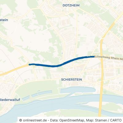Rhein-Main-Schnellweg Wiesbaden Schierstein 