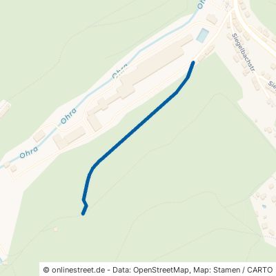 Aufgang Talsperre Luisenthal Schwarzwald 