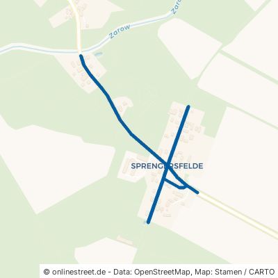 Sprengersfelde 17379 Ferdinandshof Sprengersfelde 
