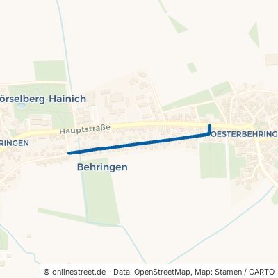 Inselsbergblick Hörselberg-Hainich Behringen 
