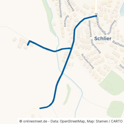 Grünkrauter Straße Schlier Groppach 