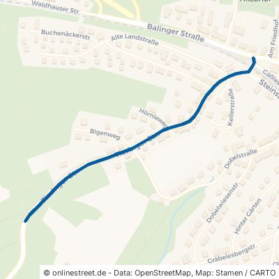 Tieringer Straße Albstadt Laufen 