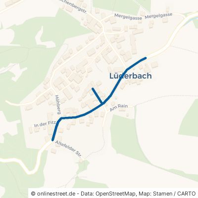 Altefelder Straße Ringgau Lüderbach 