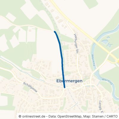 Bahnweg Harburg Ebermergen 