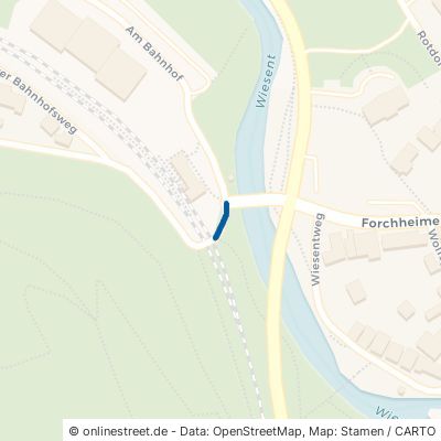Schulweg Wiesenttal Muggendorf 