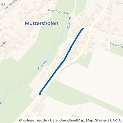 Sattlerstraße Ziemetshausen Muttershofen 