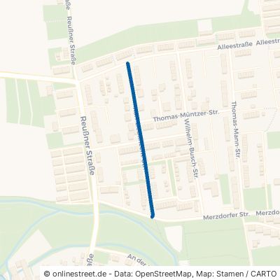 Karl-Liebknecht-Straße Riesa Merzdorf 