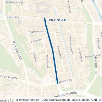 Färberstraße Villingen-Schwenningen Villingen 