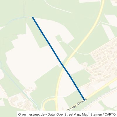 Schwarzer Weg Warburg Scherfede 