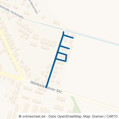 Neue Straße Falkenstein Ermsleben 