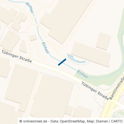 Fußgängerbrücke Reutlingen Gmindersdorf 