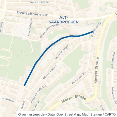 Dellengartenstraße Saarbrücken Alt-Saarbrücken 