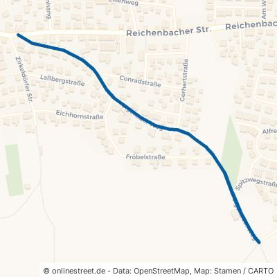 Uigenauer Weg Schwabach Unterreichenbach 