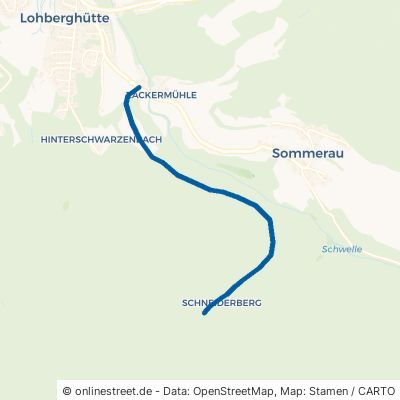 Schneiderberger Straße Lohberg Sommerau 