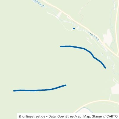 Waldweg Bad Bocklet Steinach 