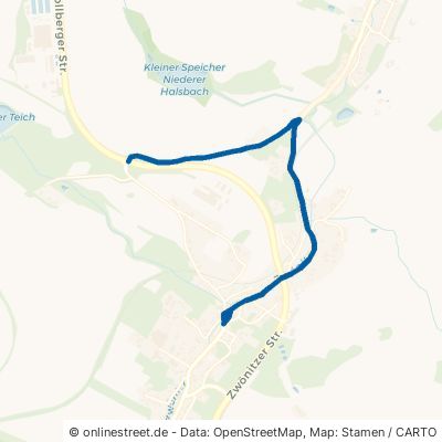 Dorfchemnitzer Straße Zwönitz Niederzwönitz 