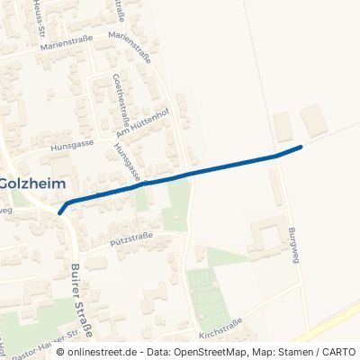 Pastoratstraße Merzenich Golzheim 