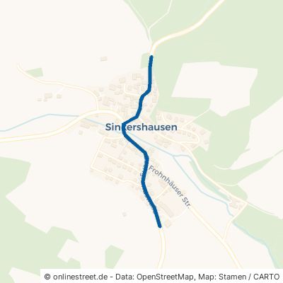 Bachgrundstraße Gladenbach Sinkershausen 