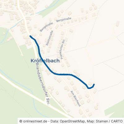 Griedelbacher Straße Waldsolms Kröffelbach 