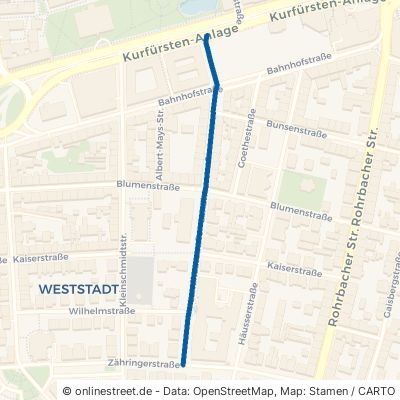 Landhausstraße 69115 Heidelberg Weststadt Weststadt