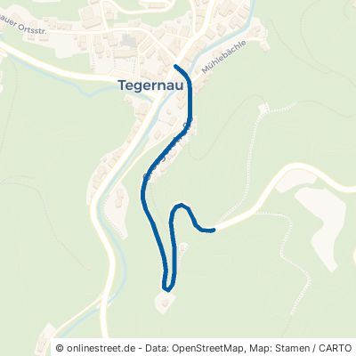 Gresger Straße Kleines Wiesental Tegernau 