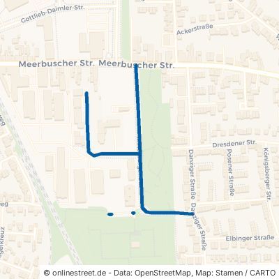 Insterburger Straße Meerbusch Osterath 