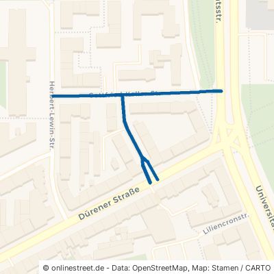 Gottfried-Keller-Straße Köln Lindenthal 