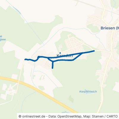Kersdorfer Straße Briesen Briesen 