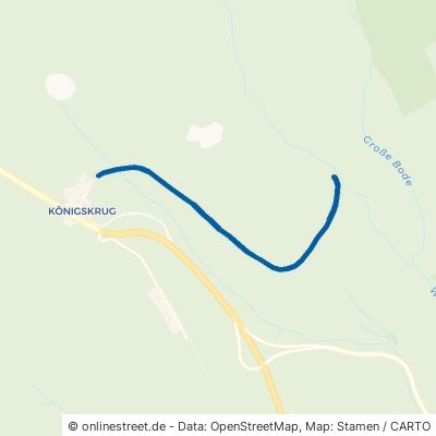Königsbruch- Straße Harz Braunlage 