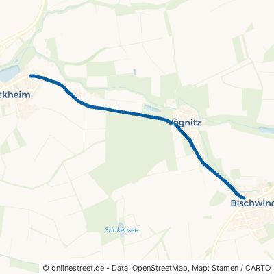 Vögnitzer Straße Dingolshausen Bischwind 